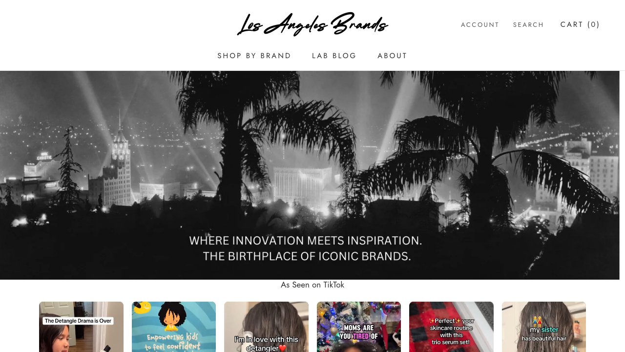 Los Angeles Brands — CPG holding company website